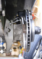 rear brake conversion disc bus hubs vw